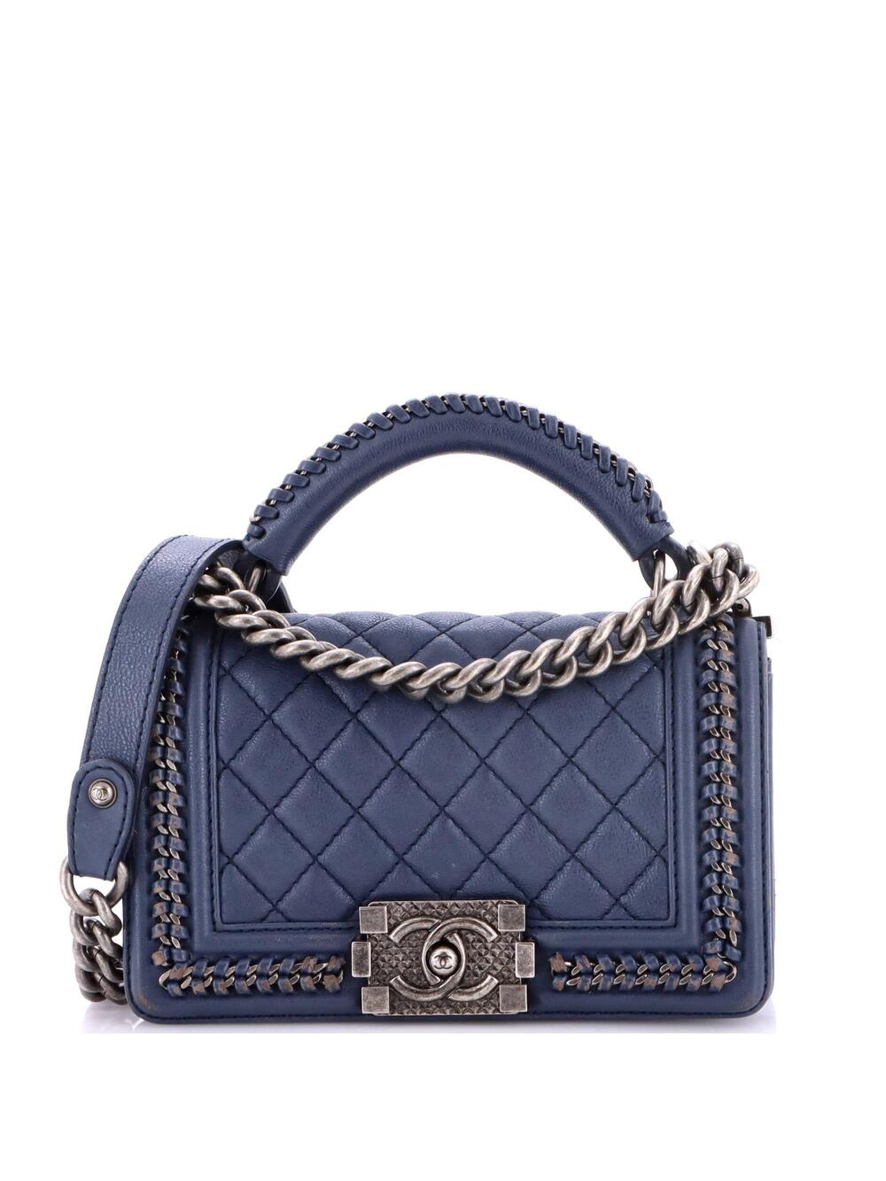 Chanel Chain Handle Boy Flap Bag #292040C29B